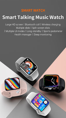 Blood Pressure Smartwatch Series 7 Scroll Fatigue Analysis Play Music W7 Smart Watch