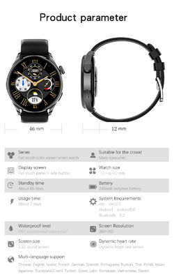 FW17 Pro Bluetooth Sport Smartwatch Hybrid Heart Rate Wristband Men Smartwatch