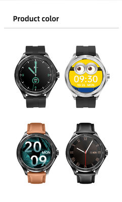 Custom Health Monitoring Smartwatch Round Shape Blood Pressure