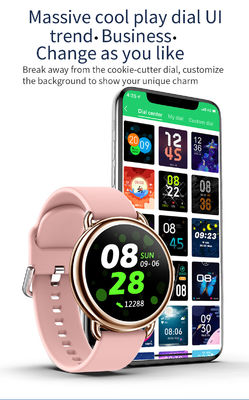 L13 Round Health Monitoring Smartwatch BT Call Wireless Charging Water Resistant Wrist Watch
