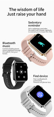1.69&quot; TFT Round Screen IP67 Bluetooth Calling Smartwatch With Water Reminder Android IOS