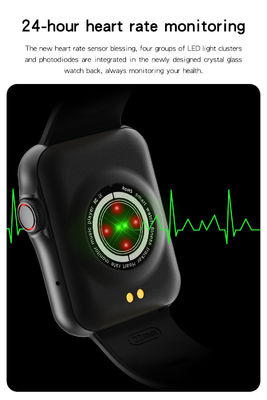 1.6 Inch HD Full Display Smartwatch With Oxygen Sensor ECG Blood Pressure IP67 Waterproof Heart Rate