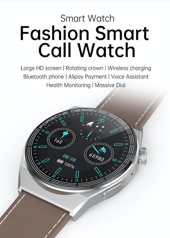 1.39 Inch Sport Touchscreen Smartwatch D3 Pro Max Big Screen Heart Rate Bluetooth Watch