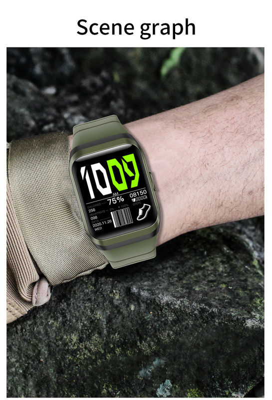 1.69 Inches Camera GPS Tracking Smartwatch IOS9.0 Android 4.4 Wifi Health Tracking Smartwatch