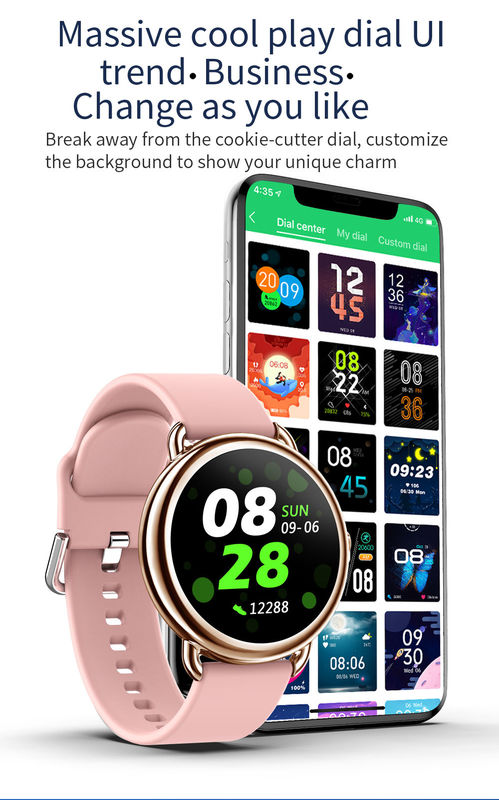L13 Round Health Monitoring Smartwatch BT Call Wireless Charging Water Resistant Wrist Watch