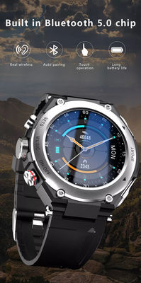 1.28" IPS TWS Earbuds Smartwatch 240*240 MP3 Bluetooth Music SmartWatch 380mAH