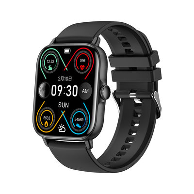 Poussée pleine page de message de mesure de fréquence cardiaque de contact de smartwatch de sport d'appel de Bluetooth