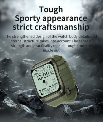 128M Waterproof Digital Sports Wrist Watch Men Fitness