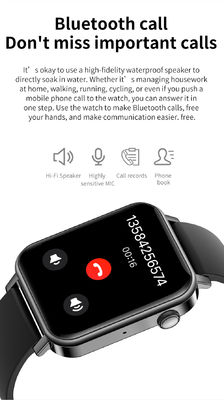 270mah Bluetooth Calling Smartwatch Blood Pressure Heart Rate Monitor